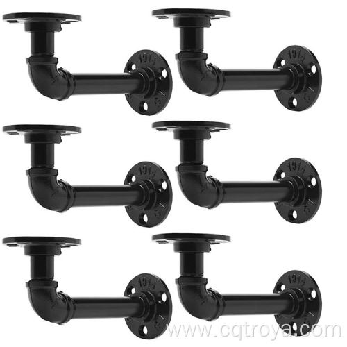 Shelves Cast Iron Pipe Wall Shelf Plumbing Brackets